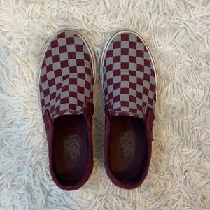 Checkered Vans